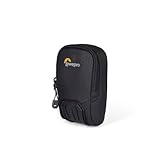 Lowepro Adventura CS 20 III, Camera Pouch with Shoulder Strap, Rugged Protection, Belt Pouch For Mirrorless Camera, Compatible with Sony Rx100, Black