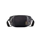 PGYTECH OneGo Solo V2 Bolso Bandolera para Cámara 4L, Mochila Camara Fotografia Profesional,Bolso Bandolera Hombre Compatible con Cámara Canon SLR/Sony/Nikon/Insta360 X4/DJI mini/iPad mini 8.3'',Negro