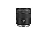 Canon Objetivo Canon RF 85 mm F2 Macro IS STM - Lente estándar Ideal para Retrato, Bokeh y Foto Detalle Incluso con Poca luz, Ligero, Estabilizador óptico 5 Pasos, Compatible con Sistema EOS R, Negro