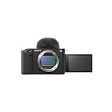 Sony ZV-E1, Cámara vlogging mirrorless full-frame de objetivo intercambiable (compacta y ligera, 4K 60p, 12.2 MP, sistema de estabilización de 5 ejes y digital, gran capacidad de batería)