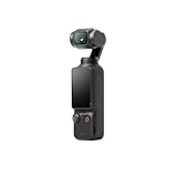 dji Osmo Pocket 3 - Cámara 4K de Bolsillo con CMOS de 1 Pulgada, Video 120 fps, estabilización 3 Ejes, Seguimiento Facial/Objeto, Pantalla giratoria 2 Pulgadas, Ideal