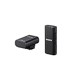 Sony ECM-W2BT - Micrófono inalámbrico con conectividad Bluetooth, color negro