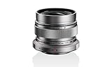 Objetivo Olympus M.Zuiko Digital ED 12 mm F2.0, Longitud Focal Fija rápida, Apto para Todas Las cámaras MFT (Modelos Olympus OM-D & Pen, Serie G de Panasonic), Plata