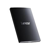 Lexar SL500 SSD Externo 1TB, SSD Portátil USB3.2 Gen2x2, PSSD hasta 2000MB/s lectura, 1800MB/s escritura, unidad de estado sólido externa compatible con iPhone15 Series/Mac/PS5/XBOX(LSL500X001T-RNBNG)
