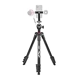 JOBY Compact Light Kit, Trípode para Cámara/Smartphone con Rótula, Pinza Universal para Smartphone y Bolsa, para CSC, DSLR, Sin Espejo, Teléfonos Móviles, Negro para Fotografía, Vídeo, Vlogging