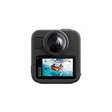 GoPro MAX2 - Cámara de acción Tradicional 360° Impermeable con Pantalla táctil, Video esférico 8K, Fotos 360° de 29 MP, Lentes fáciles de reemplazar, estabilización HyperSmooth, 6 micrófonos