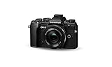 Olympus OM-D E-M5 Mark III Kit, Cámara de Sistema Micro 4/3 (20 MP, Estabilizador de Imagen de 5 Ejes, Visor Electrónico OLED, 4K Vídeo, WLAN), negro + Objetivo M.Zuiko de 14-42mm