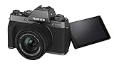 Fujifilm X-T200 - Kit cámara con objetivo intercambiable XC15-45/3.5-5.6 PZ,Tarjeta 16 GB, color antracita