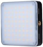 Rollei Lumen Square 28537 - Luz LED continua para smartphone (con batería, difusor y control de aplicación)