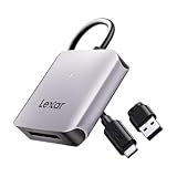 Lexar RW510 Lector de Tarjetas CFexpress Tipo B, Lector de Tarjeta CFe Tipo B de hasta 10Gbps, USB 3.2 Gen 2, Lector de Tarjetas CF Incluye Cable USB Tipo C (LRW510U-BNHNG)