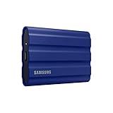 SAMSUNG T7 Shield SSD Portátil 1TB, USB 3.2 Gen.2, SSD Externo, Azul (MU-PE1T0R/EU)