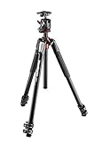 Manfrotto 055 XPro - Kit trípode con rótula de Bola XPRO, Negro, 3 Secciones