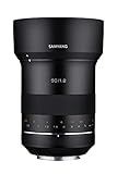 Samyang XP F1.2 Ae - Lente de Enfoque Manual Premium para Canon EF (50 mm)