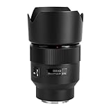 Meike 85mm F1.8 Auto Focus Teleobjetivo Medio STM Motor Paso a Paso Lente de Retrato de Marco Completo Compatible con cámaras sin Espejo Sony E Mount