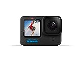 GoPro HERO10 Black - Cámara de acción a Prueba de Agua con LCD Frontal y Pantallas traseras táctiles, Video 5.3K60 Ultra HD, Fotos de 23MP, transmisión en Vivo de 1080p, cámara Web, estabilización