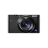 Sony RX100 V - Cámara Compacta Premium Avanzada (Sensor tipo 1.0, Objetivo Zeiss 24-70 mm F1.8-2.8, Grabación vídeo 4K y Pantalla abatible)