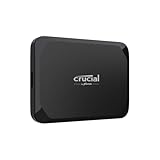 Crucial X9 SSD 2TB Portátil, hasta 1050MB/s, Compatible con PC, Mac, Playstation y Xbox, Disco Duro Sólido Externo SSD, USB-C 3.2 - CT2000X9SSD902