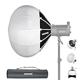 NEEWER 50cm Softbox de Linterna de Liberación Rápida en un Paso, Difusor de Luz de 360°con Faldón, Montaje Bowens para Luz de Video CB60 CB100 CB150 Compatible con Aputure Luz 600d Godox SL60W, NS50L