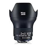 Carl Zeiss Milvus 2.8/21 - Objetivo (Amplio, SLR, 16/13, Nikon F, Nikon, Negro)