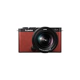 Panasonic Lumix DC-S9KE-R Cámara Vlogs, Puerta Abierta Fotograma Completo Sin Espejo, 24,2 MP, 6K/4K, PDAF 779, Estabilización Imagen, Angulo Libre, WiFi 5 GHz, Rojo Carmesí, Lente 20-60 mm (Zoom x3)