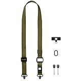 KODAK Multi-Purpose Camera Strap Correa multiusos para cámara(Oliva)-Liberación Rápida, Ajustable, Giros de metal livianos y duraderos, Correa para SLR, cámaras compactas, teléfonos inteligentes