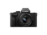 Panasonic Lumix DC-G100VEC-K - Cámara Vlogging EVIL Grabación 4K (Calidad de sonido, lente 13-32 mm F3.5 - 5.6, compacta y ligera, Para Vlogger,tripode-empuñadura, Wi-Fi, Bluetooth, HDMI) Negro
