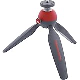 Manfrotto MTPIXI-RD PIXI Mini trípode (Rojo