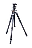 Vanguard VEO3+ 263CB - Trípode para Macro y monopod (Carbono, con rótula de Bola, Adaptador múltiple y Funda para trípode)