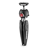 Manfrotto MTPIXIEVO-BK Pixi Evo 2 Section- Mini trípode, para cámaras CSC o DSLRs compactas, negro