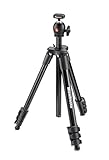 Manfrotto Compact Light - Trípode completo, negro