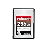 Pergear 256GB CFexpress Tipo A de Tarjeta de Memoria, Velocidad de Lectura de hasta 780 MB/s y Velocidad de Escritura de 780 MB/s para Grabación 4K 120P, 8K 30P (Serie Estándar)