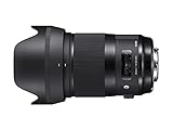 Sigma F1.4 DG HSM Art - Objetivo Standard réflex 40 mm para Canon, Color Negro