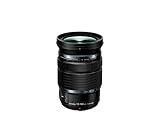 Olympus M.Zuiko Digital ED 12-100 mm F4 IS Pro Objetivo, Adecuado para Todas Las cámaras MFT (Modelos Olympus OM-D & Pen, Panasonic G-Series), Negro