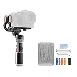 Zhiyun Crane M2S Cámara Gimbal Estabilizador para Sony A7IV A7III A7S3 A6400 FUJIFILM XT4 XS10 XT30, 3 Ejes Estabilizador para Cámara de Acción/Smartphone/Cámara DSLR