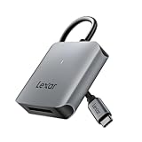 Lexar RW510 Lector de Tarjetas CFexpress Tipo B, Lector de Tarjeta CFe Tipo B de hasta 10Gbps, USB 3.2 Gen 2, Lector de Tarjetas CF Incluye Cable USB Tipo C (LRW510U-BNHNG)