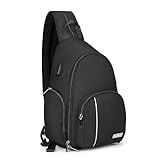 BAICLES Mochila para Cámara Bolso para Cámara SLR de Nailon con Bolso para Cámara de Hombro Individual y Doble Desmontable Mochila Fotográfica Bolso Bandolera Casual a Prueba de Golpes(Negro)