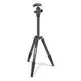 Manfrotto MKELES5BK-BH - Trípode element traveller, pequeño con rótula de bola, color negro