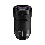 Panasonic S-R70300 Teleobjetivo Compacto con Zoom para cámaras de Montura M4/3 (Focal 70-300 mm, Estabilizador Óptico O.I.S, Lumix S, F4.5-5.6 Macro, Resistente Polvo, Agua, Congelación) Negro