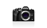 Cámara del Sistema Micro Four Thirds Olympus OM-D E-M10 Mark IV, Sensor de 20 Mpx, estabilizador de Imagen en 5 Ejes, Visor electrónico, vídeo 4K, Potente Enfoque automático, Wi-Fi, Negra