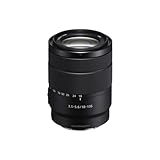 Sony Lente Zoom (Montura E, Formato APS-C, 18 - 135 mm F3.5-5.6 Oss, Zoom de 7.5 X), Color Negro