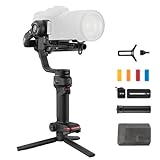 ZHIYUN Weebill 3 [Oficial] Estabilizador de Camara Gimbal 3 Ejes para DSLR y Cámaras sin Espejo, con Integración de Luz y Micrófono, Placa de Liberación Rápida, Trípode, para Sony Nikon Canon BMPCC