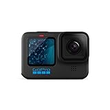 GoPro HERO11 - Cámara de acción a Prueba de Agua con Video Ultra HD 5.3K60, Fotos de 27MP, Sensor de Imagen de 1/1.9', transmisión en Vivo, cámara Web, estabilización, Negro