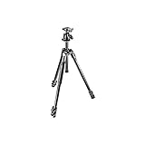 Manfrotto 290 Xtra - Kit de trípode de Aluminio de 3 Secciones con Cabeza de Bola (MK290XTA3-BHUS), Color Negro