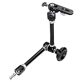 Manfrotto 244 - Brazo de fricción variable con pinza, con soporte