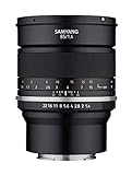 Samyang - Objetivo para cámara, 85 mm F1.4 MK2 Fuji X, Negro