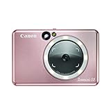 Canon Camera ES Zoemini S2 Cámara instantánea + Papel fotográfico 10 Hojas Zink ZP-2030 (Memoria Micro SD 256 GB, impresión móvil, Bluetooth, Fotos 5x7.6 cm, batería, 3 Modos de grabación) Oro Rosa