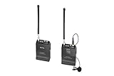 Boya BOYA BY-WFM12 - Micrófono inalámbrico Profesional, transmisor VHF de 12 Canales y Receptor para cámara réflex Digital