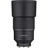 Samyang, SYIO13518-E, Lente telefoto de Enfoque automático de Marco Completo F1.8 AF de 135 mm para cámaras Sony E Mount, Negro
