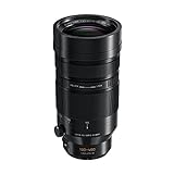 Panasonic LEICA DG ELMAR H-RS100400 - Objetivo Tele Zoom para cámaras de montura M4/3 (Focal 100-400 mm, F4-F6.3, tamaño filtro 72 mm, lentes asféricas, POWER O.I.S), negro