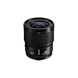 Panasonic Lumix S S-S24 - Objetivo 24 mm (F1.8, Distancia Focal Fija, Gran Angular, Diseño Compacto y Ligero, Resistente al Polvo, Agua y Frio), Negro